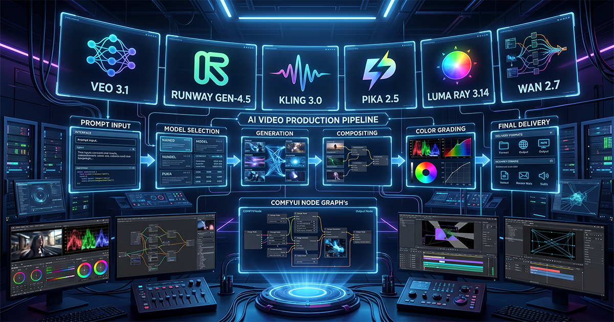 AI Video Production for VFX Artists - Complete Guide to AI Tools and Workflows
